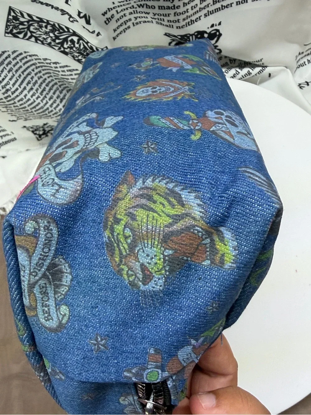 NWT Ed Hardy Cosmetic Bag